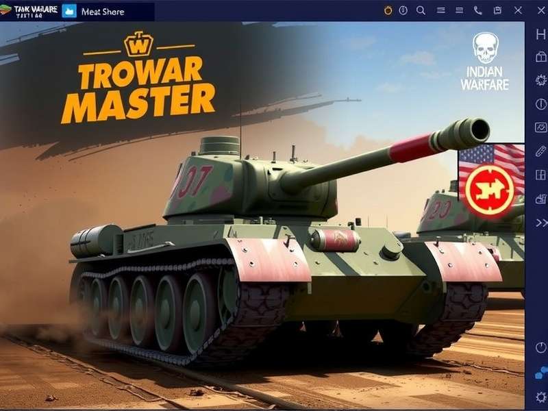 Indian-Themed Tank in Game
