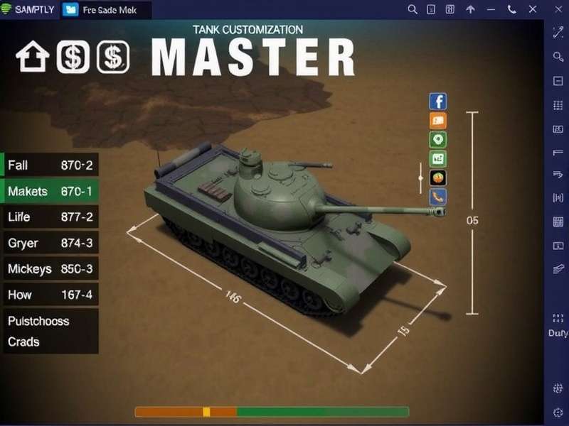 Tank Customization Screen
